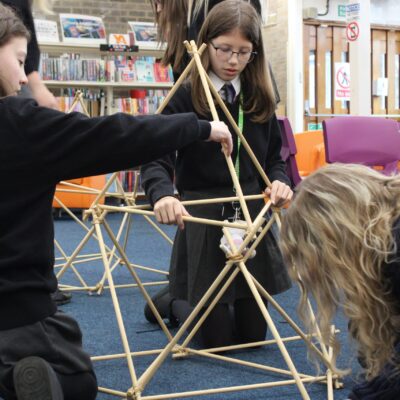 Empowering Year 8 girls at the 'Changing the Face of Construction' workshop! 🌟