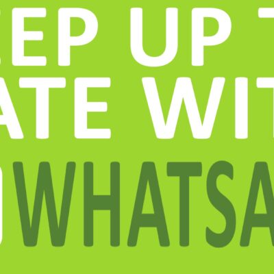 Keep Up to Date with WhatsApp