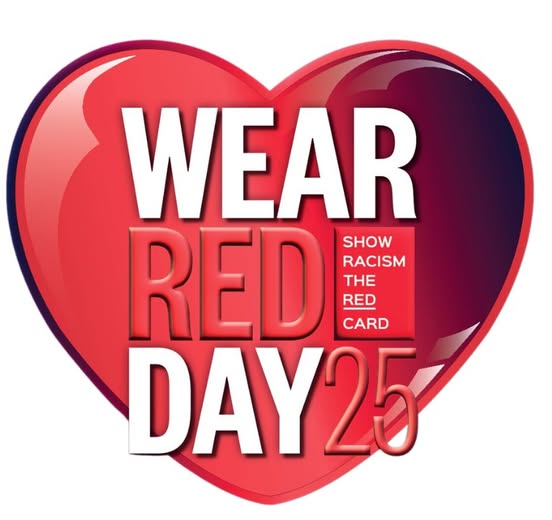 Wear Red Day 25 – Show Racism the Red Card