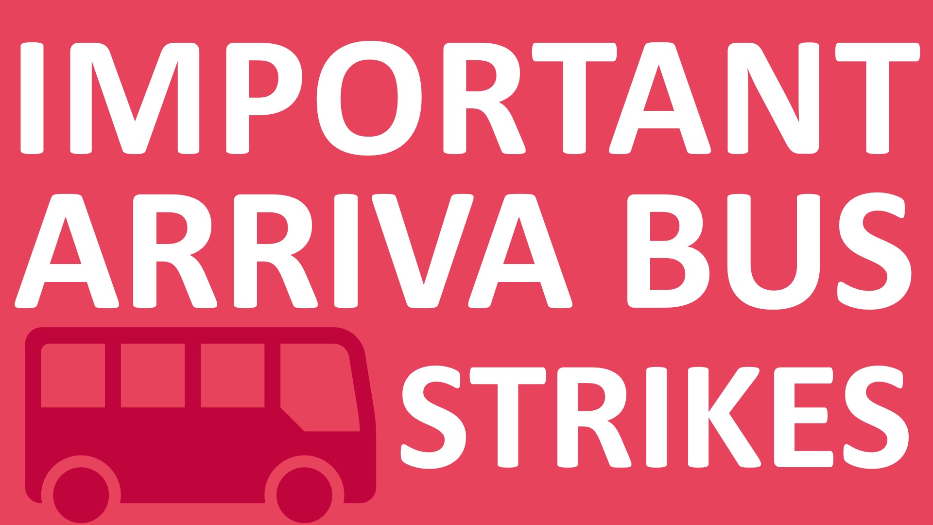 Arriva Bus Strikes