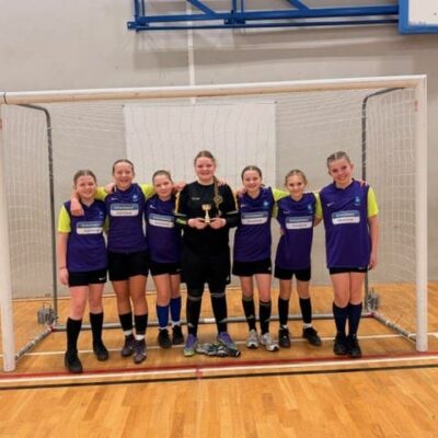 Year 7 Girls Are Blaby & Harborough Futsal Champions! ⚽️💙