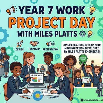 📢 Year 7 Work Experience Project Day with Miles Platts ⚙️💡