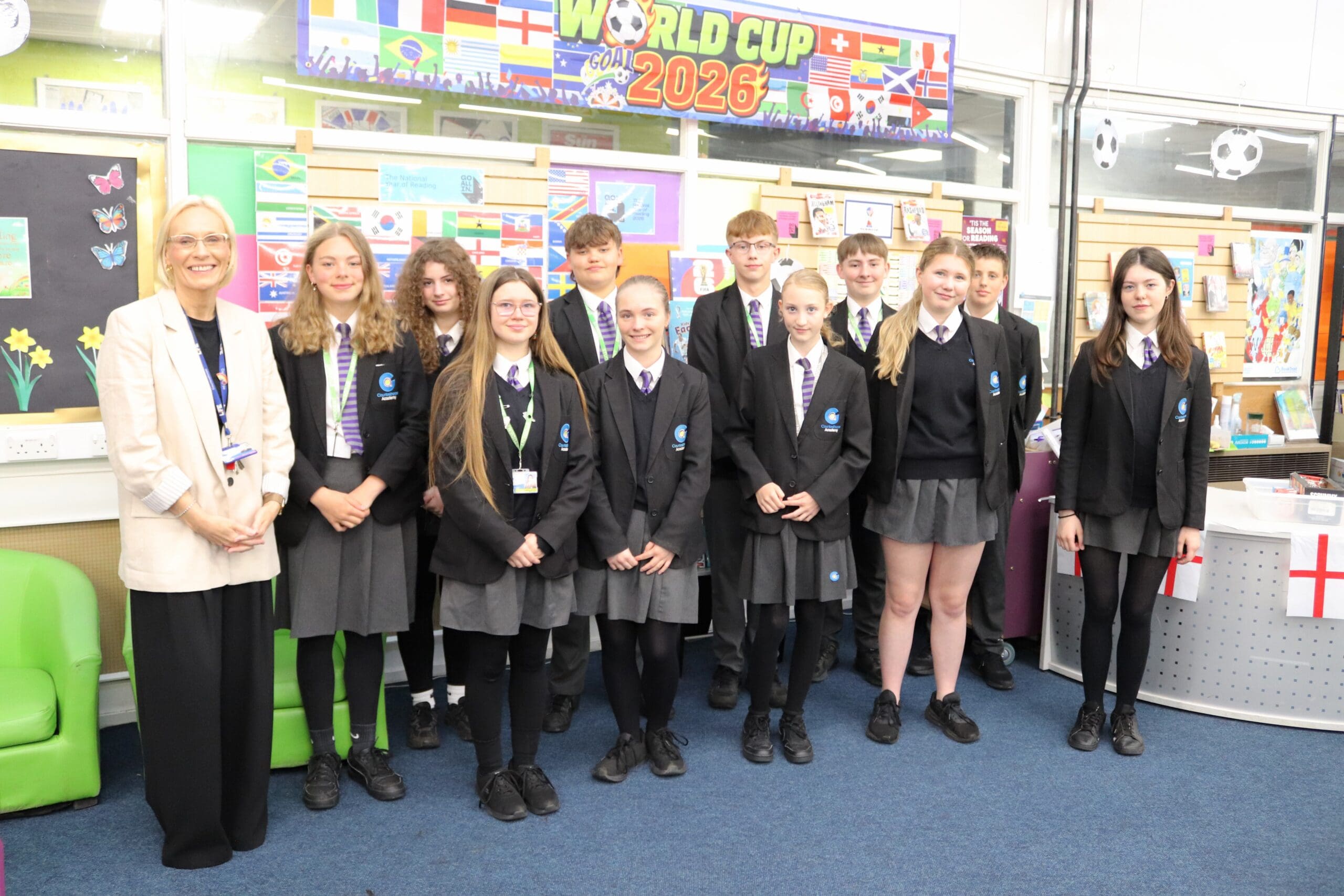 🥤 Milkshake with the Head at Countesthorpe Academy!