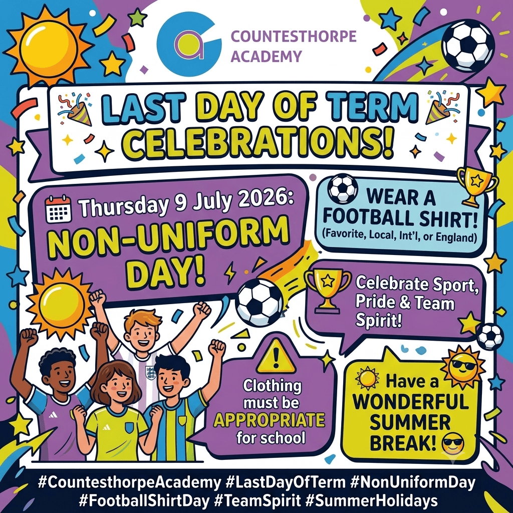 🎉 Last Day of Term Celebrations – Thursday 9 July 2026! 🎉